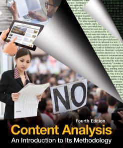Content Analysis An Introduction to Its Methodology 4th Edition
