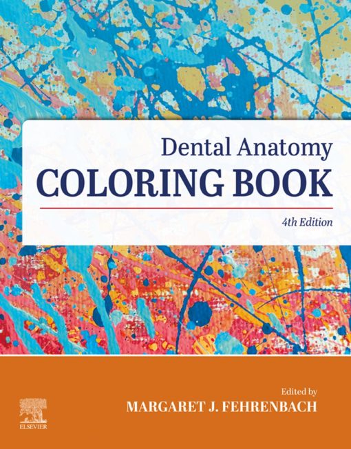 Dental Anatomy Coloring Book 4th Edition