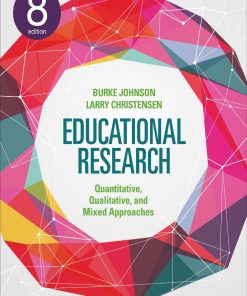 Educational Research Quantitative, Qualitative, and Mixed Approaches 8th Edition
