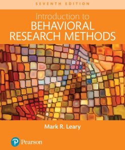 Introduction to Behavioral Research Methods 7th Edition