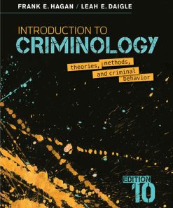 Introduction to Criminology 10th Edition