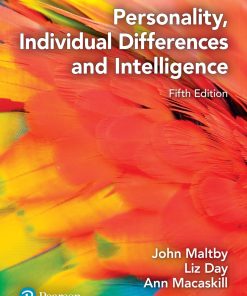 Personality, Individual Differences and Intelligence 5th Edition