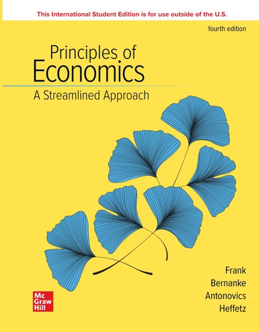 Principles Of Economics A Streamlined Approach 4th Edition