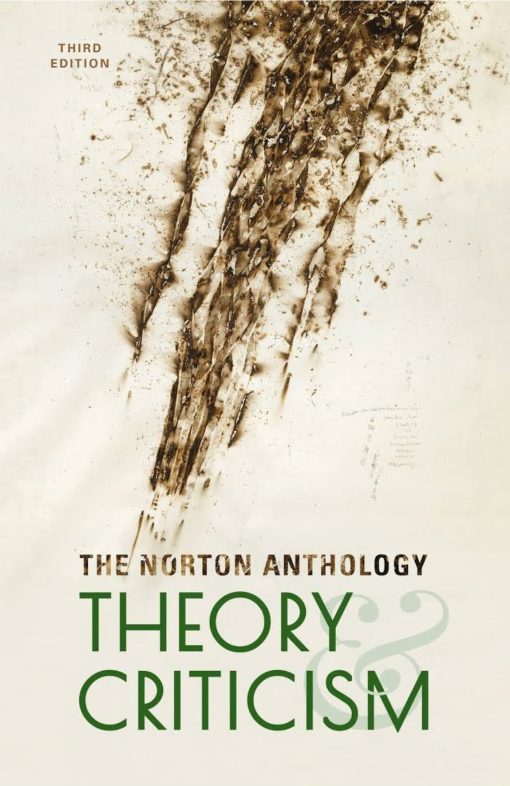 The Norton Anthology of Theory and Criticism 3rd Edition