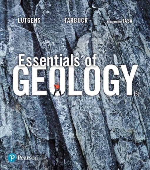 Essentials of Geology 13th Edition