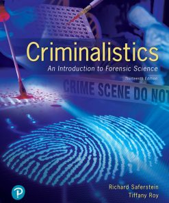Criminalistics An Introduction to Forensic Science 13th Edition