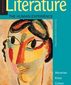 Literature The Human Experience 13th Edition